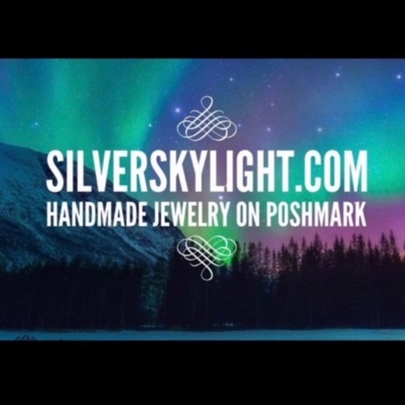 Handmade maille choker & moth skull moon design charm boho goth necklace - Picture 11 of 12